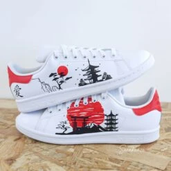 Japon - Stan Smith Custom -Sneakers Boutique 5L4A3002copie