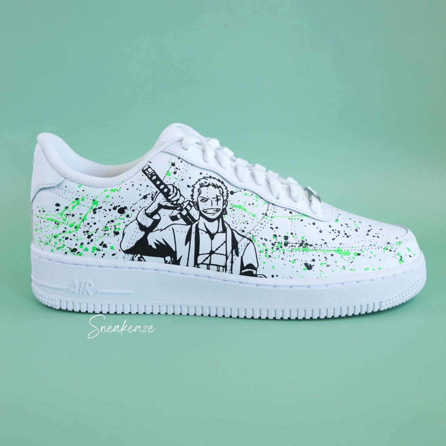 Zoro (personnage Au Choix) - Air Force 1 Custom 7 Zoro (personnage Au Choix) - Air Force 1 Custom - Image 5