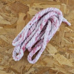 Lacets Corde Pour Modèle Rope Laces - Splash Rouge -Sneakers Boutique 5L4A3020copie 1