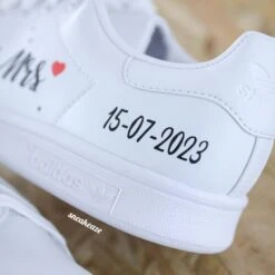 Mr & Mrs - Stan Smith Custom Mariage -Sneakers Boutique 5L4A3037copie
