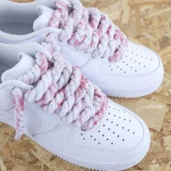 Rope Laces Splash (couleur Au Choix) - Air Force 1 Custom -Sneakers Boutique 5L4A3128copie