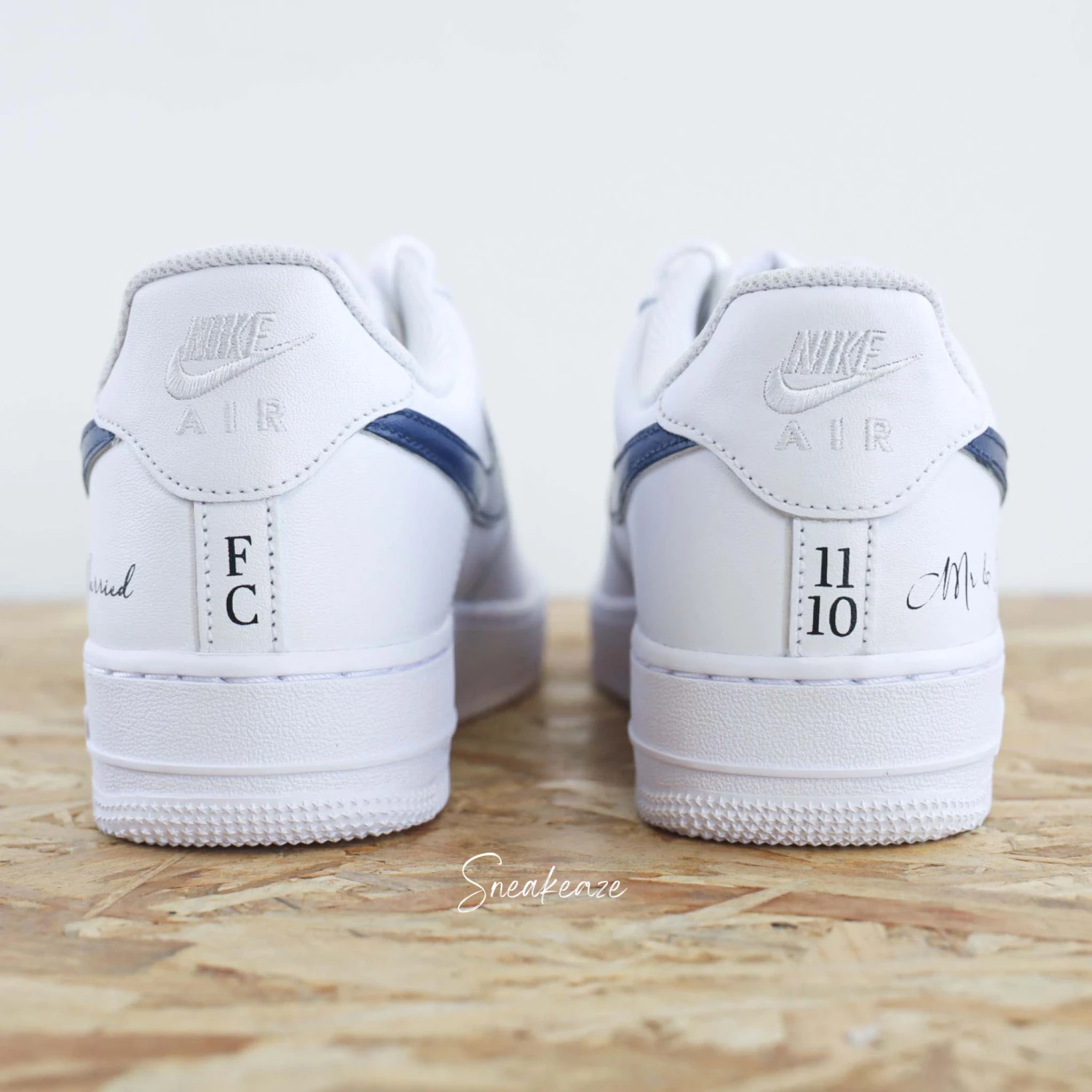 Just Married (couleur Au Choix) - Air Force 1 Custom 5 Just Married (couleur Au Choix) - Air Force 1 Custom - Image 3