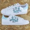 Sakura Cherry Blossom Aqua - Stan Smith Custom -Sneakers Boutique 5L4A3189copie