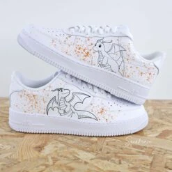 Dracaufeu - Air Force 1 Custom -Sneakers Boutique 5L4A32sssmp10copie2 3