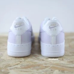 Cream Lavender - Air Force 1 Custom -Sneakers Boutique 5L4A3682copie
