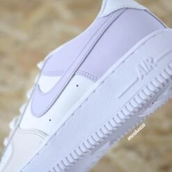 Cream Lavender - Air Force 1 Custom -Sneakers Boutique 5L4A3686copie