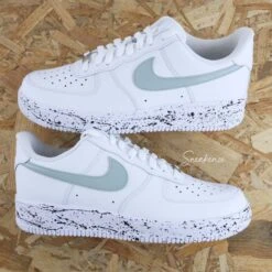 Splash Kaki - Air Force 1 Custom -Sneakers Boutique 5L4A3727copie