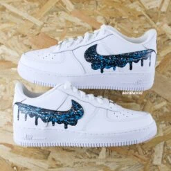 Drip Splasher - Air Force 1 Custom -Sneakers Boutique 5L4A3908copie