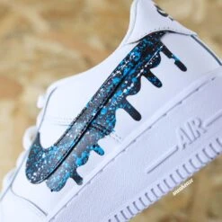 Drip Splasher - Air Force 1 Custom -Sneakers Boutique 5L4A3912copie