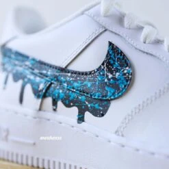Drip Splasher - Air Force 1 Custom -Sneakers Boutique 5L4A3915copie