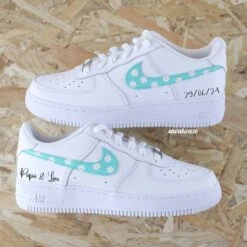 Marguerite Wedding - Air Force 1 Custom 15 Marguerite Wedding - Air Force 1 Custom -Sneakers Boutique 5L4A4055copie2