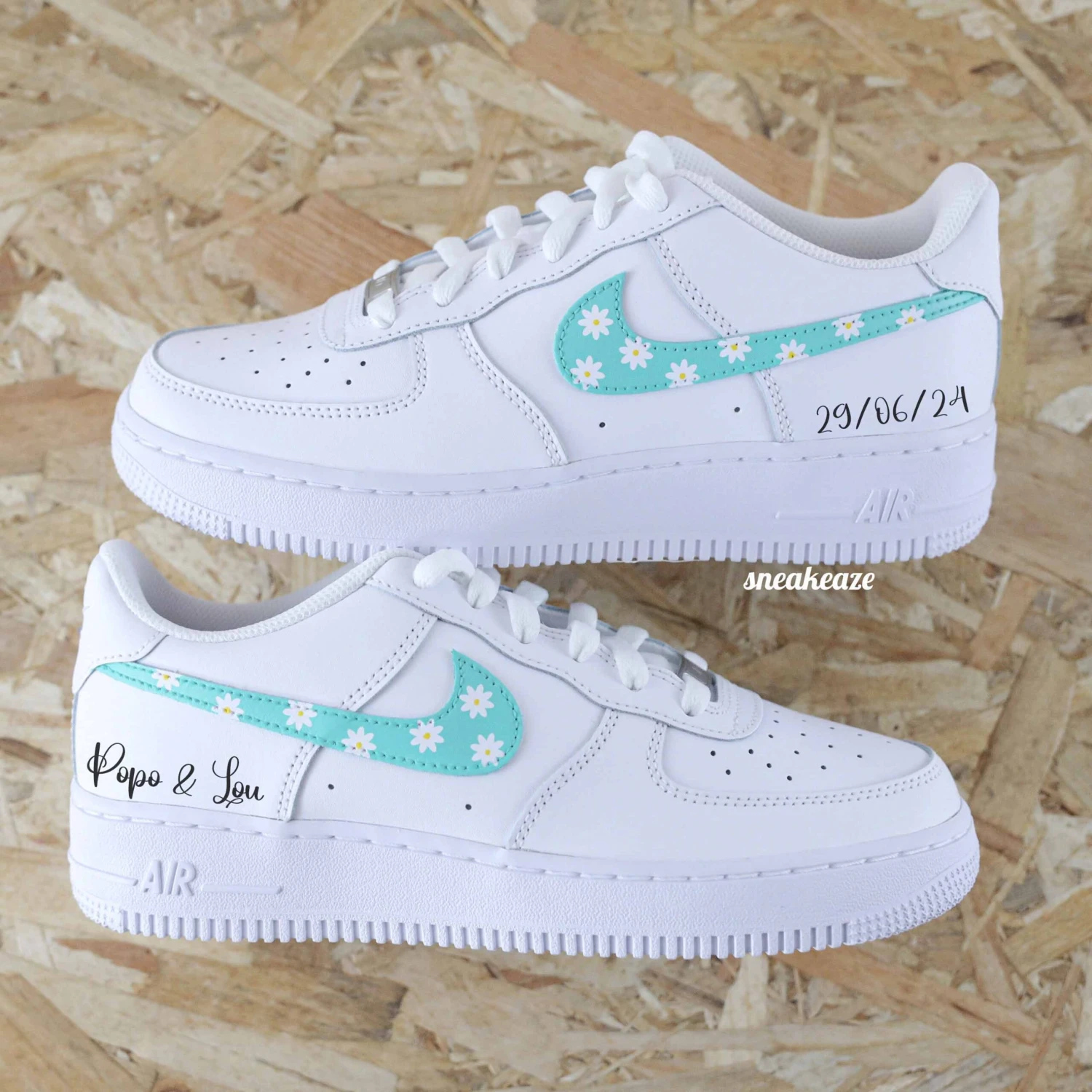 Marguerite Wedding - Air Force 1 Custom 8 Marguerite Wedding - Air Force 1 Custom - Image 6