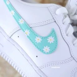 Marguerite (couleur Au Choix) - Air Force 1 Custom Enfant -Sneakers Boutique 5L4A4057copie
