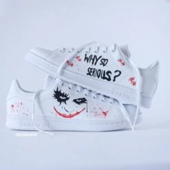 Joker - Stan Smith Custom -Sneakers Boutique 5L4A4241copie