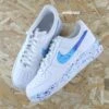 Ocean Splash - Air Force 1 Custom -Sneakers Boutique 5L4A4457copie