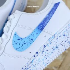Ocean Splash - Air Force 1 Custom -Sneakers Boutique 5L4A4458copie