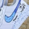 Fleurs & Prénom Splash - Air Force 1 Custom -Sneakers Boutique 5L4A4469copie2