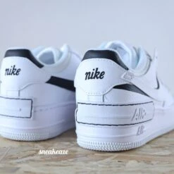 Silhouette - Air Force 1 Shadow Custom -Sneakers Boutique 5L4A5149copie