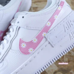 Marguerite (couleur Au Choix) - Air Force 1 Shadow Custom -Sneakers Boutique 5L4A5756copie