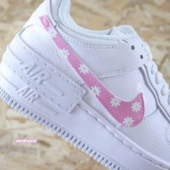 Marguerite (couleur Au Choix) - Air Force 1 Shadow Custom -Sneakers Boutique 5L4A5758copie