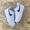 Bleu Marine Swoosh - Air Force 1 Custom -Sneakers Boutique 5L4A6508copie