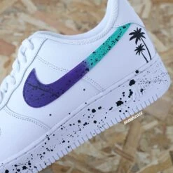 Miami Vibes - Air Force 1 Custom -Sneakers Boutique 5L4A6522copie 076b03db 7b8d 4060 b849 9986ab81bfb0