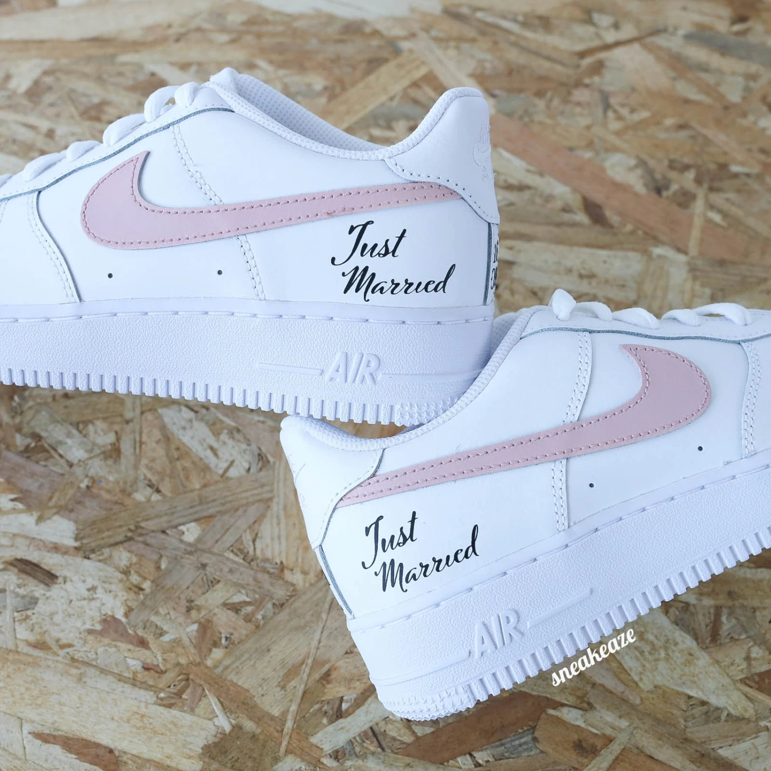 Just Married - Air Force 1 Custom 8 Just Married - Air Force 1 Custom - Image 6