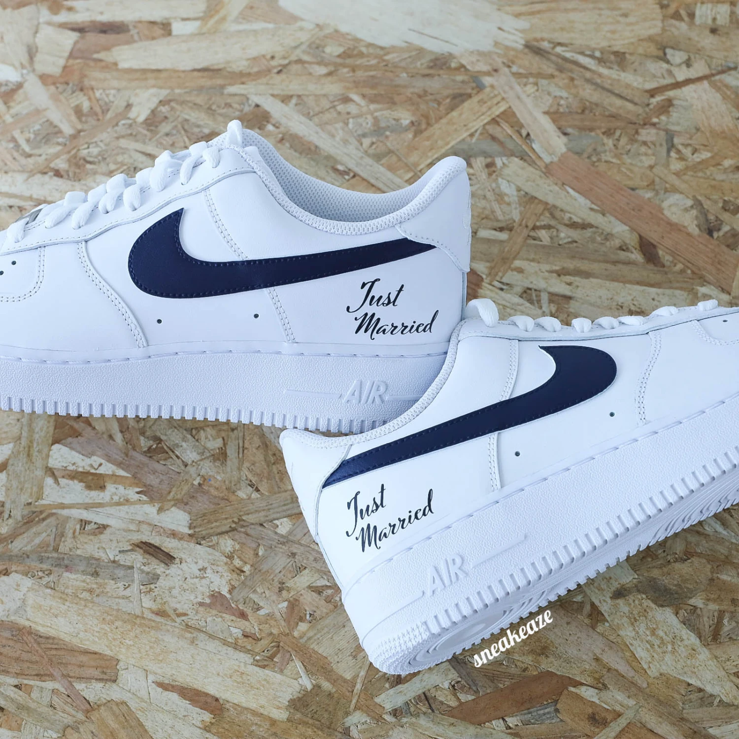 Just Married - Air Force 1 Custom 7 Just Married - Air Force 1 Custom - Image 5