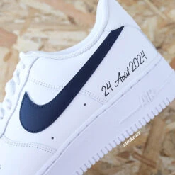 Prénoms & Date - Air Force 1 Custom -Sneakers Boutique 5L4A6588copie