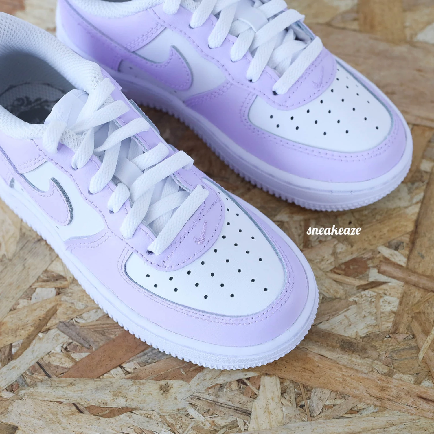 Lila - Air Force 1 Custom (enfant) 5 Lila - Air Force 1 Custom (enfant) - Image 3