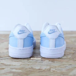 Blue - Air Force 1 Custom (enfant) -Sneakers Boutique 5L4A6605copie