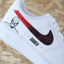 Spiderman Splash Dégradé - Air Force 1 Custom