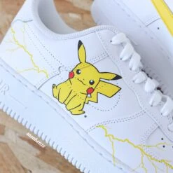 Pikachu - Air Force 1 Custom -Sneakers Boutique 5L4A6880copie
