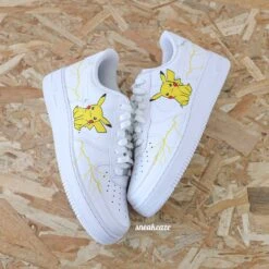 Pikachu - Air Force 1 Custom -Sneakers Boutique 5L4A6881copie