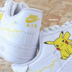 Pikachu - Air Force 1 Custom -Sneakers Boutique 5L4A6882copie
