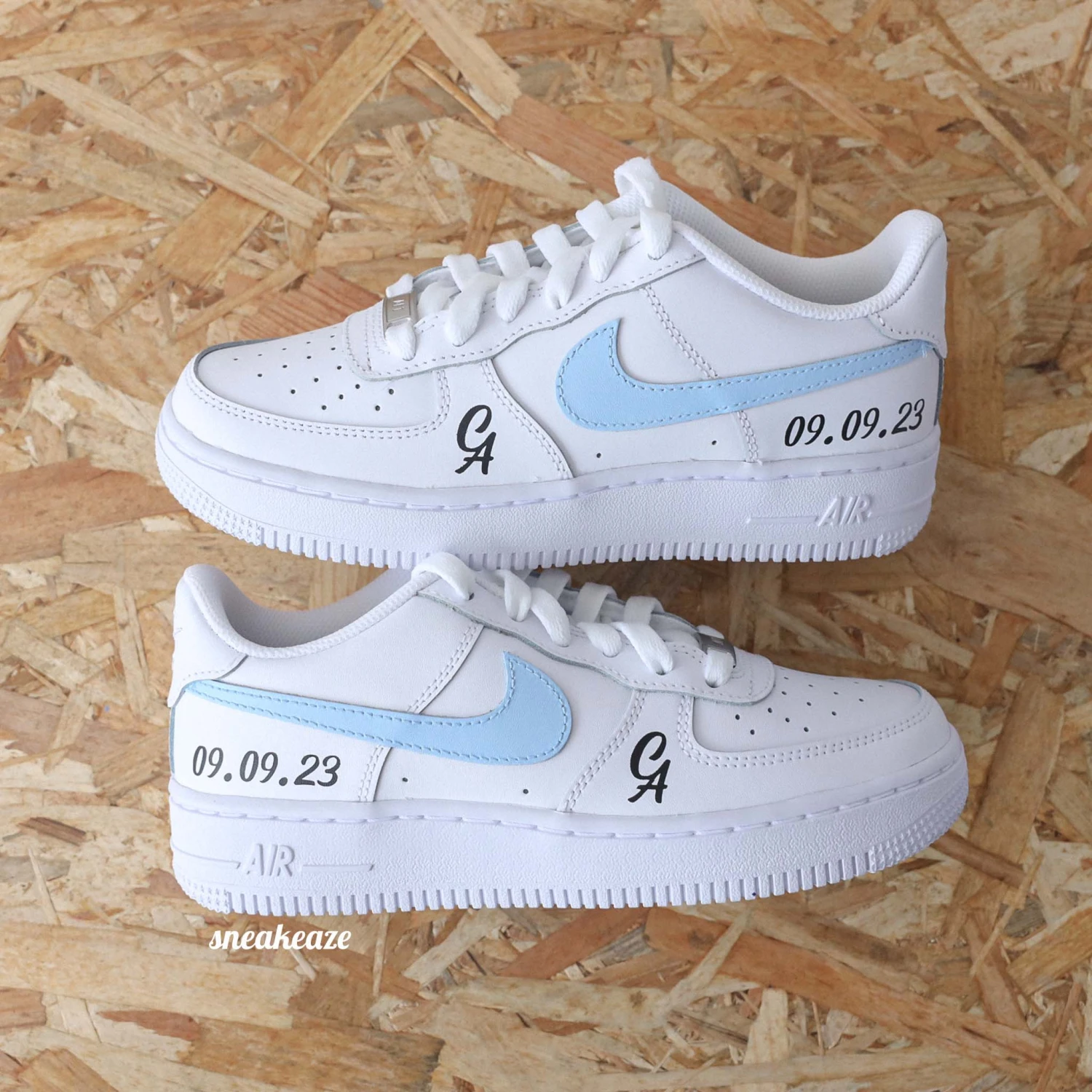 Wedding Swoosh - Air Force 1 Custom 8 Wedding Swoosh - Air Force 1 Custom - Image 6