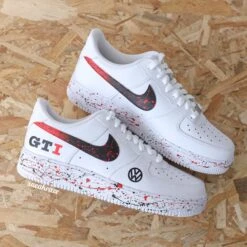 GTI - Air Force 1 Custom -Sneakers Boutique 5L4A7321copie