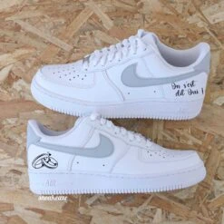 On S'est Dit Oui (couleur Au Choix) - Air Force 1 Custom