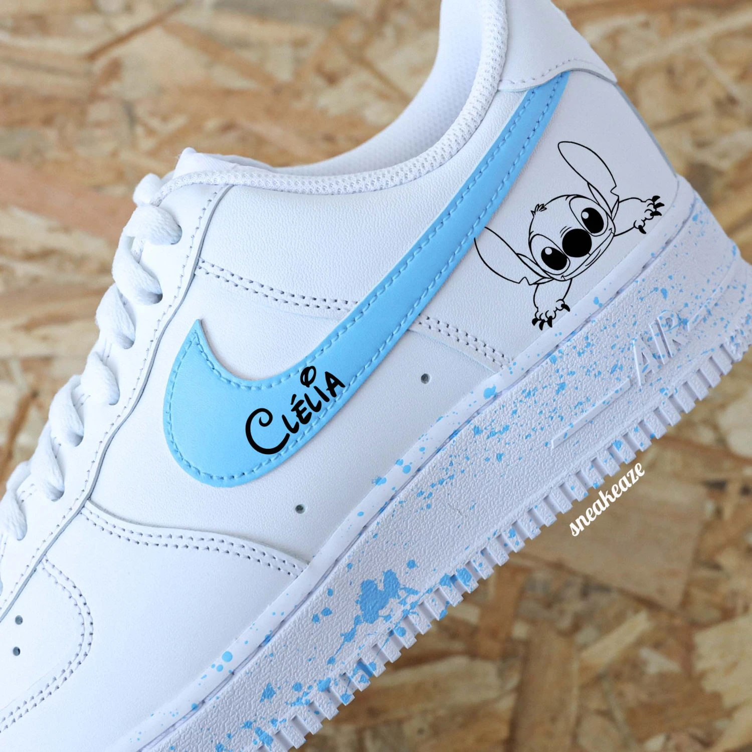 Stitch Splash - Air Force 1 Custom 3 Stitch Splash - Air Force 1 Custom