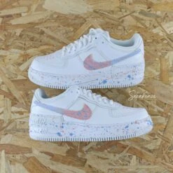 Splash Dégradé - Air Force 1 Shadow Custom