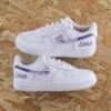 Splash Prénom - Air Force 1 Custom Enfant -Sneakers Boutique 5L4A8508copie