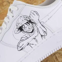 Zoro & Luffy One Piece - Air Force 1 Custom -Sneakers Boutique 5L4A8719copie