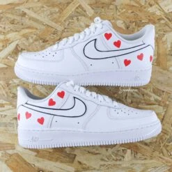 Silhouette Coeurs - Air Force 1 Custom