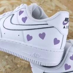 Silhouette Coeurs - Air Force 1 Custom -Sneakers Boutique 5L4A8748copielikla