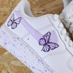 Papillon - Air Force 1 Custom -Sneakers Boutique 5L4A8769copie