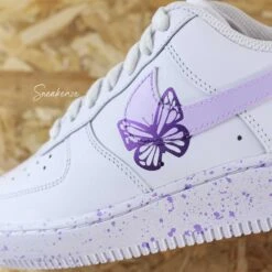 Papillon - Air Force 1 Custom -Sneakers Boutique 5L4A8771copie