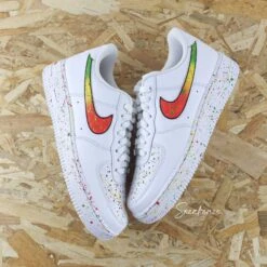 Jamaica Splash - Air Force 1 Custom -Sneakers Boutique 5L4A8782copie