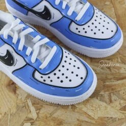 Sketch - Air Force 1 Custom (enfant) -Sneakers Boutique 5L4A8795copie