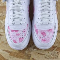 Pink Brush - Air Force 1 Shadow Custom -Sneakers Boutique 5L4A8825copie