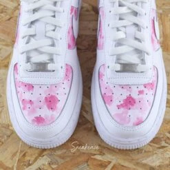 Pink Brush - Air Force 1 Custom -Sneakers Boutique 5L4A8872copie
